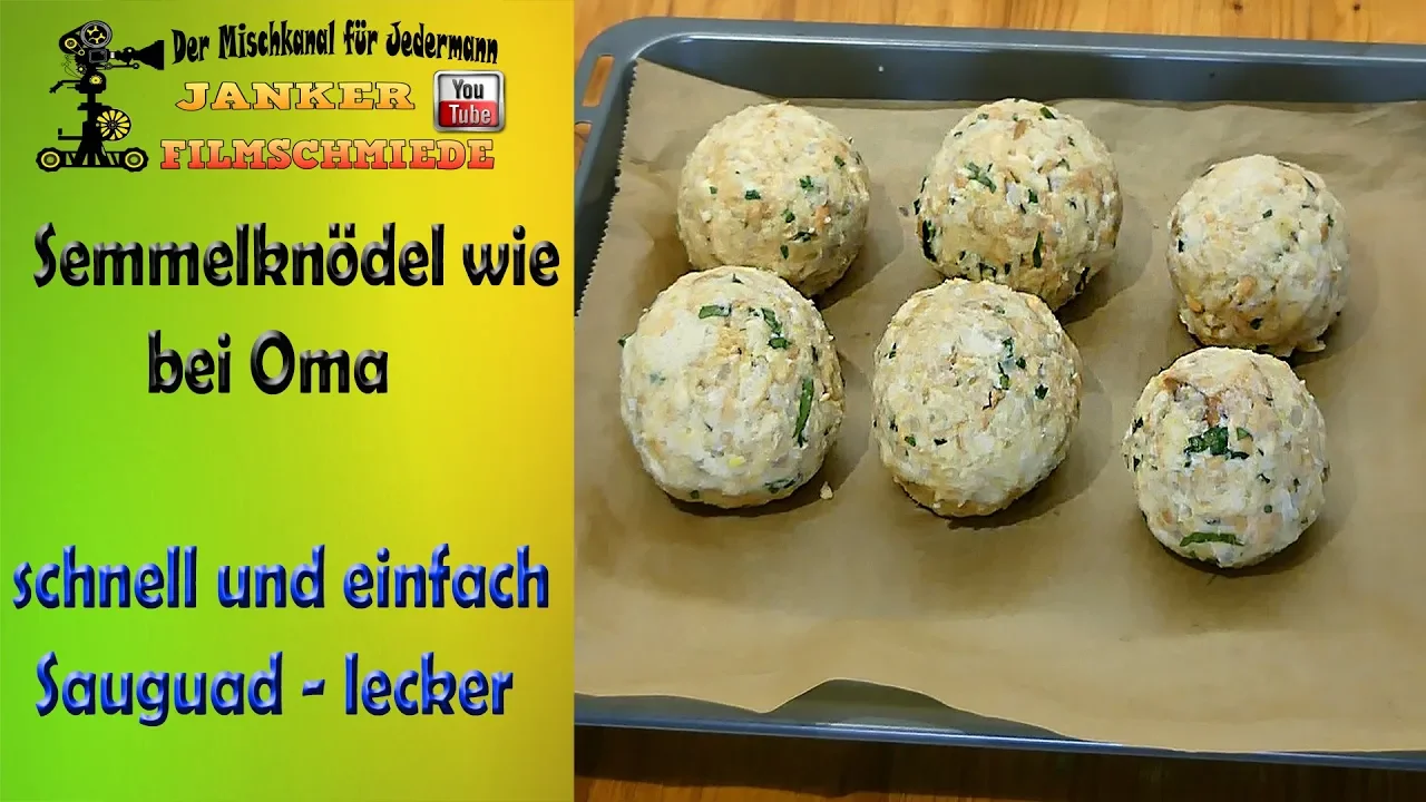 Semmelknödel sind super einfach selber gemacht! Die perfekte Beilage, super luftig und ideal zum Tru. 