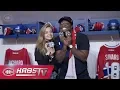 Ludivine Reding and Kevin Raphael catch a Habs game