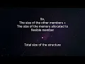 Flexible member array Structures in c language - 7