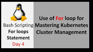 Day 5 - Master Shell Scripts Kubernetes Node Management For Loops Taints Labels Cordon