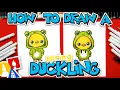 How To Draw A Spring Duckling