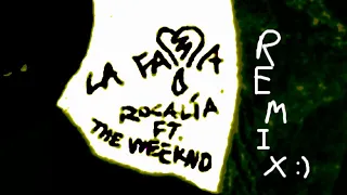 rosal a la fama ft the weeknd prochain remix 