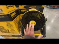 DeWalt 16 Inch Bench top or Hanging Fan 75 at Costco