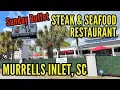 Palm 33 Steak Seafood Restaurant Murrells Inlet near Myrtle Beach offered a Sunday Easter Buffet