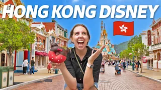 我们来到香港迪士尼乐园了