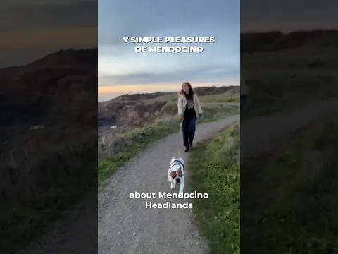 7 Simple Pleasures of Mendocino | Coastal Weekend Guide - YouTube thumbnail
