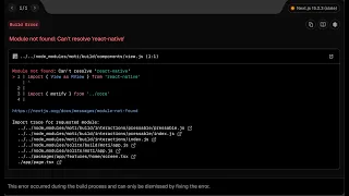Fix module React Native not found with Soltio 4 4