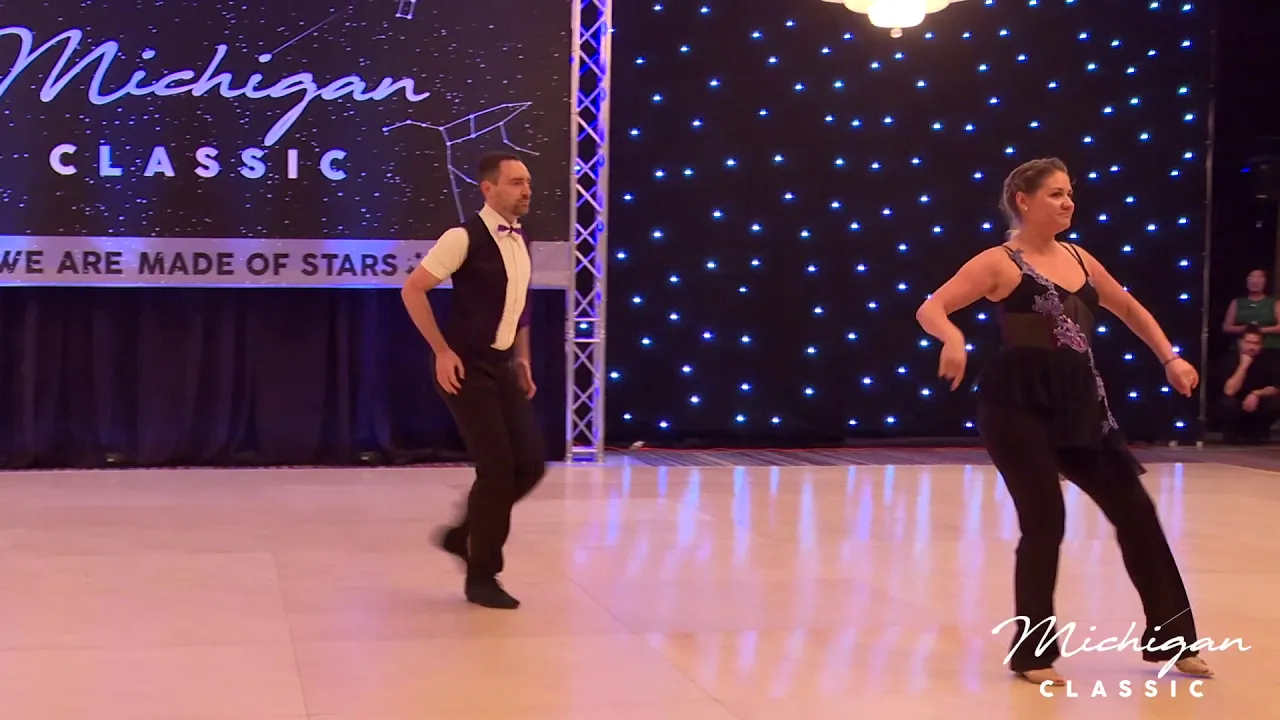 Michigan Classic 2019 Pro Am Open Routine Michael Gehrling with Victoria Andromalos Dale