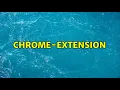 Google Chrome DevTools failed to parse SourceMap chrome-extension 6 Solutions