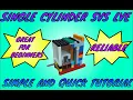 Single cylinder SVS vacuum engine EASY tutorial
