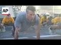 Pete Hegseth exercises with U S forces in Singapore