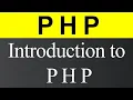 PHP Introduction Tutorial in Hindi Urdu 2021