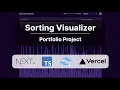 Sorting Visualizer - Portfolio Project