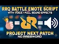 RRQ Emote with sound media fire link | no password