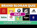 Guess the Popular Company by its SLOGAN Brand SLOGAN QUIZ
