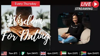 Wisdom For Dating With Lady Ann Oct 23 2025 Lady Ann  Wisdom For Dating With Lady Ann Oct 23 2025 Lady Ann