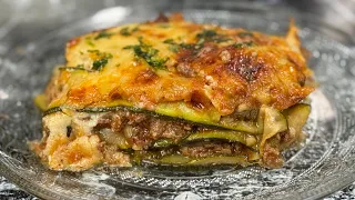Une lasagne de courgettes et aubergines 👩‍🍳 Un régal 🤩