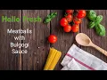 Hello fresh - Meatballs with Bulgogi Sauce