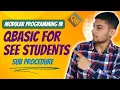 Mastering modular programming techniques for SEE students Sub Procedure