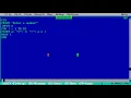 Multiplication Table using QBasic