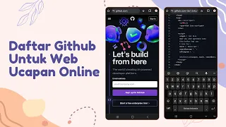 Cara Daftar Akun Github Untuk Website Ucapan Online