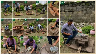 Backyard Cooking Upgrade: Building a Traditional Clay Stove From Scratch