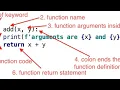 Function and Argument in python hausa