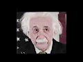 Albert Einstein in color