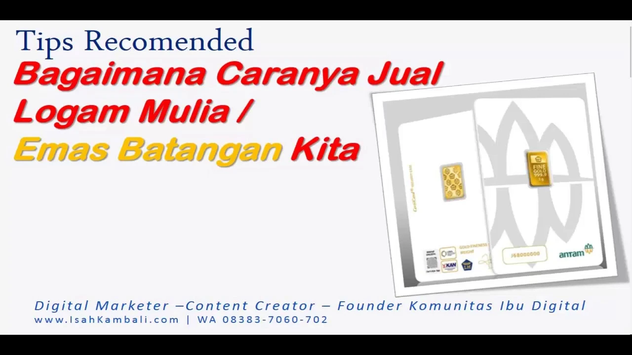 Cara Jual Perhiasan Emas Lama,Harga Sesuai Pasar