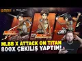 800X MLBB X ATTACK ON TITAN ÇEKİLİŞİ 3 KİŞİYE DE AOT KOSTÜMLERİ HEDİYE EDİYORUM VE?