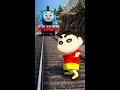Download Lagu Shin Chan Meets Thomas The Train Engine #shorts
