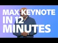 Adobe Max Keynote in12 Minutes