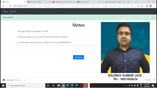 Flask Notes Web Application