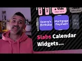 Metro style calendar widgets in Slabs