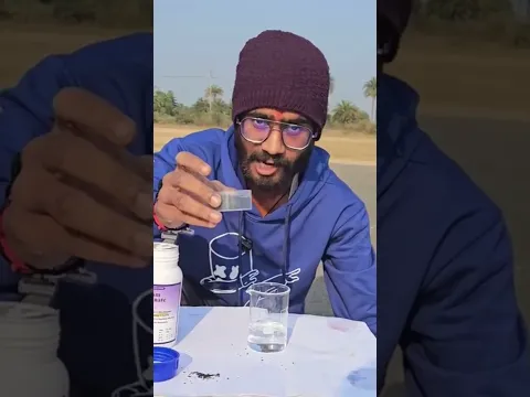 What Happens When Glycerin Meets Potassium Permanganate? #experiment