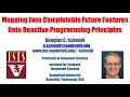 Mapping Java Completable Future Features Onto Reactive Programming Principles