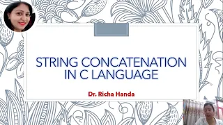 String Concatenation in C Language