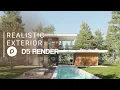 Realistic Exterior Render with D5 Render Private House 352