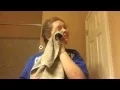 Taking off all of the makeup challenge makeup