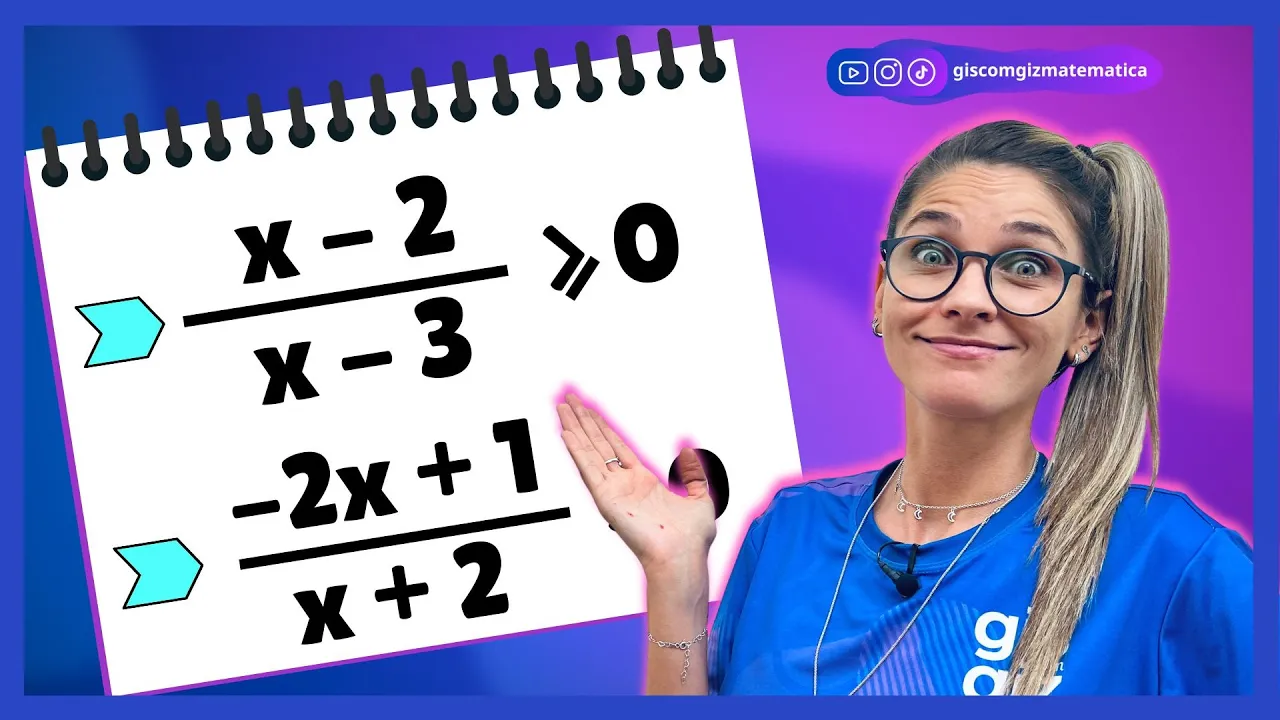 INEQUAÇÃO QUOCIENTE