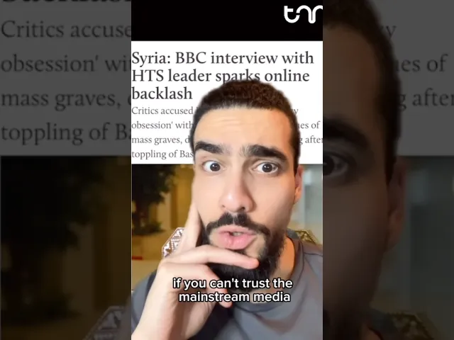 ⁣Mainstream media asking the hard hitting questions.