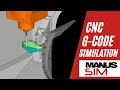 MANUSsim - G code CNC simulation and verification software