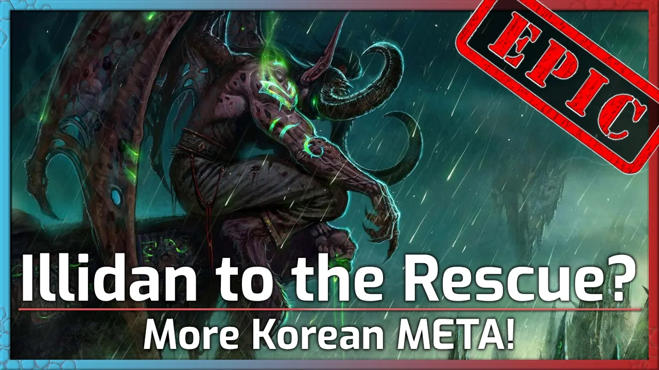 EPIC! Illidan to the Rescue? - Korea Cup - Heroes of the Storm