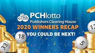Publishers Clearing House 2020 PCHlotto Winners Recap