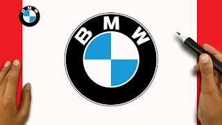 HOW TO DRAW BMW LOGO Auto Logos of the World