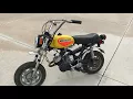 1972 Harley Davidson Shortster MC-65 Yellow