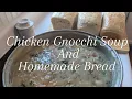 Today I Am Making Homemade Chicken Gnocchi Soup