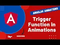 24 How to use trigger function in Angular Animations - Angular16