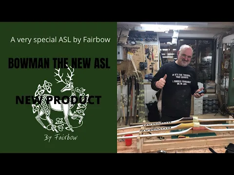 THE BOWMAN AMERICAN SEMI LONGBOW BY FAIRBOW CUSTOM MADE