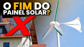 FIM da ENERGIA SOLAR: Nova TURBINA EÓLICA é capaz de MUDAR tudo?